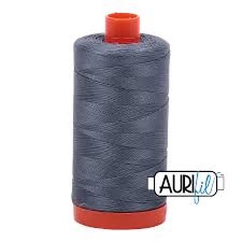 Aurifil 50 WT Cotton Thread Colour: Dark Grey 1246