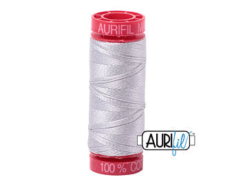 Aurifil 12wt. 50 mtr spool. 2615 Aluminium