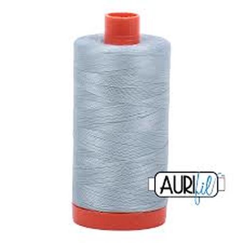 Aurifil 50 WT Cotton Thread Colour: Bright Grey Blue 2847