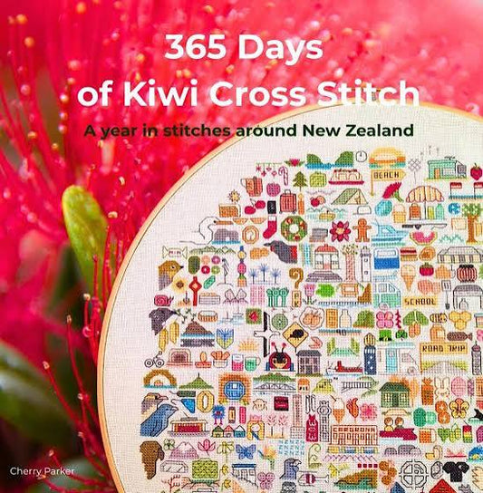 365 Days of Kiwi Cross Stitch Kit by Cherry Parker Full Kit
