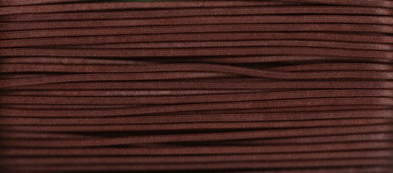 3mm Waxed Cotton Cord Chocolate Brown col 25