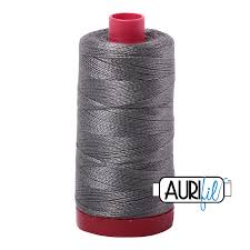 Aurifil 50 WT Cotton Thread Colour: Grey Smoke 5004