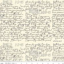 Art Journal - Script - Cream