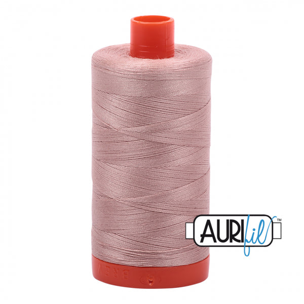 Aurifil 50 WT Cotton Thread Colour: Antique Blush 2375