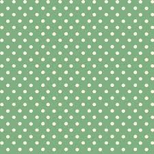 Cath Kidston Signature Collection Button Spot Green C18374