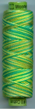 Sue Spargo Eleganza Perle Cotton #8, #5 and #3 - Lettuce Wrap EZM14