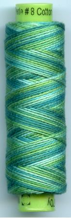 Sue Spargo Eleganza Perle Cotton #8, #5 and #3 - Birds Eye View EZM21