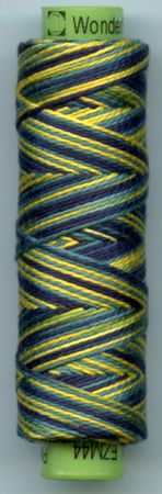 Sue Spargo Eleganza Perle Cotton #8, #5 and #3 - Midnight Swim EZM44