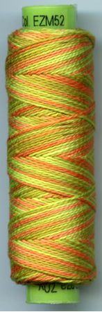 Sue Spargo Eleganza Perle Cotton #8, #5 and #3 - Citrus Zest EZM52