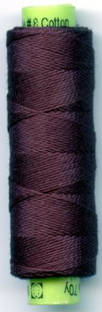 Sue Spargo Eleganza Perle Cotton #8, #5 and #3 - Black Berry EZ08