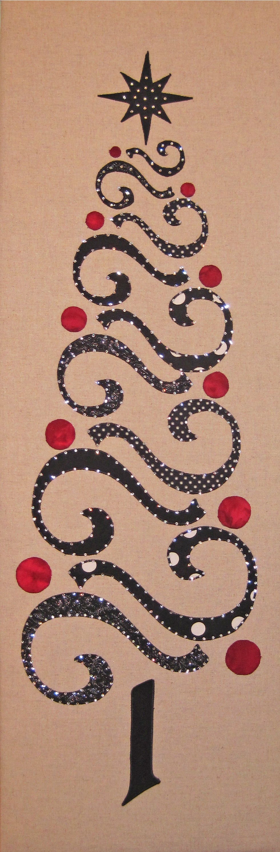 Elegant Stylized Christmas Tree Kit