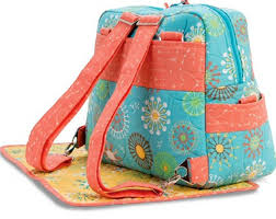 Every Day Every Way Diaper Bag Backpack purse Pattern byannie