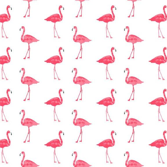 Flamingo white by Makower