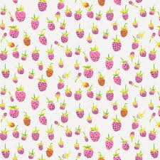 Heather Ross Favorites - Pink Strawberries