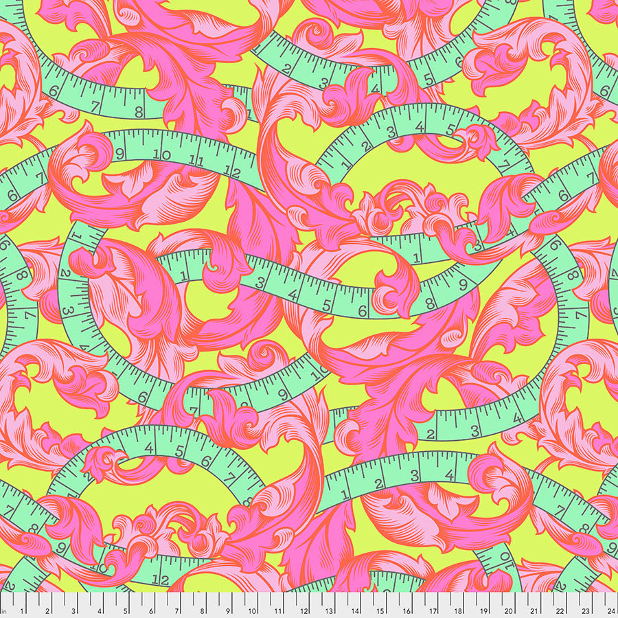 Tula Pink Homemade 108" Wide Backing Measure Twice Morning
