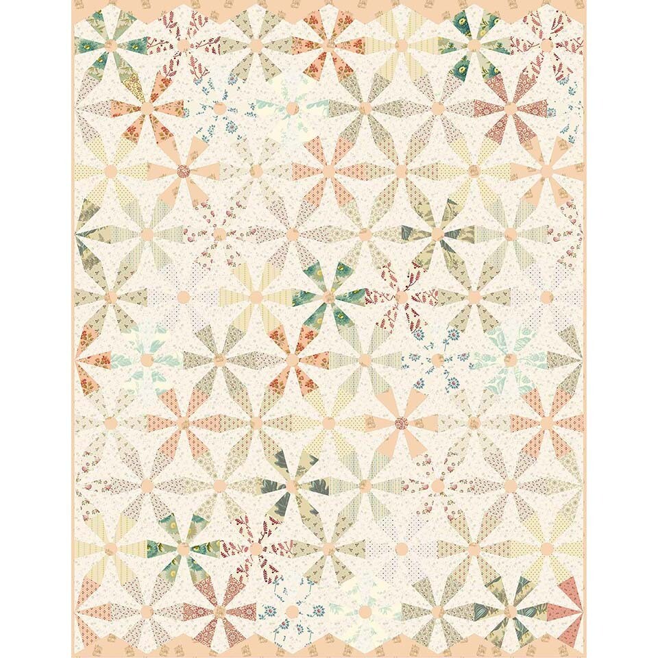 Miss Daisy Pieced Quilt Pattern