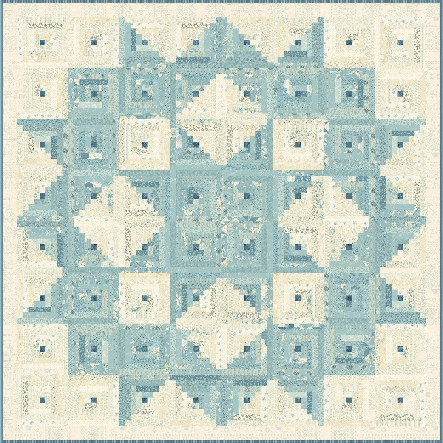 North Star Pieced Quilt Pattern