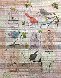 Chirp Chirp Quilt by Laura Heine 37.5" x 47.5"