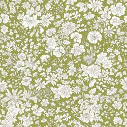 Liberty Cotton Emily Belle Olive