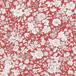Liberty Cotton Emily Belle Red