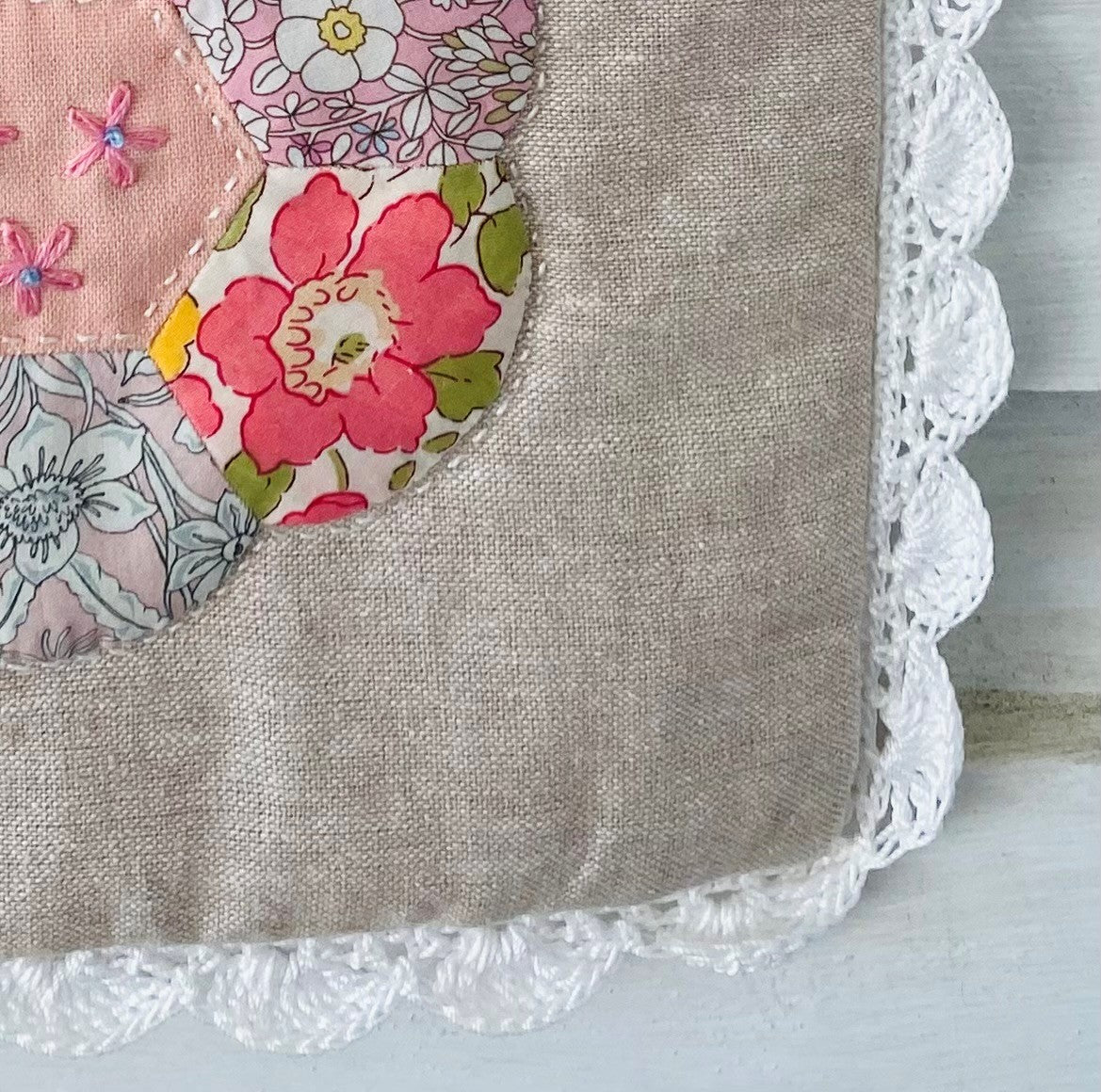 Liberty & Linen Quilt Pattern and Papers designed by Ngaire Montgomery-Williams