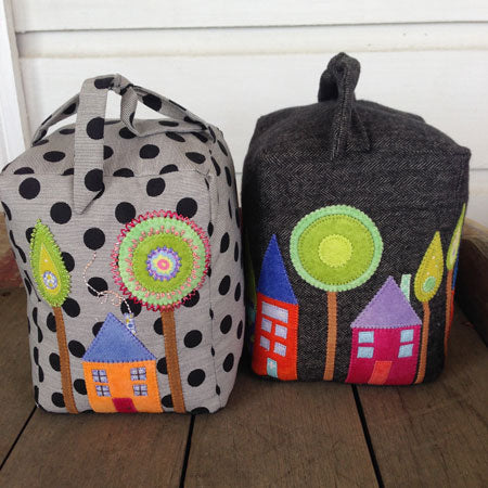 Little Village Doorstop Pattern by Ngaire Montgomery-Williams