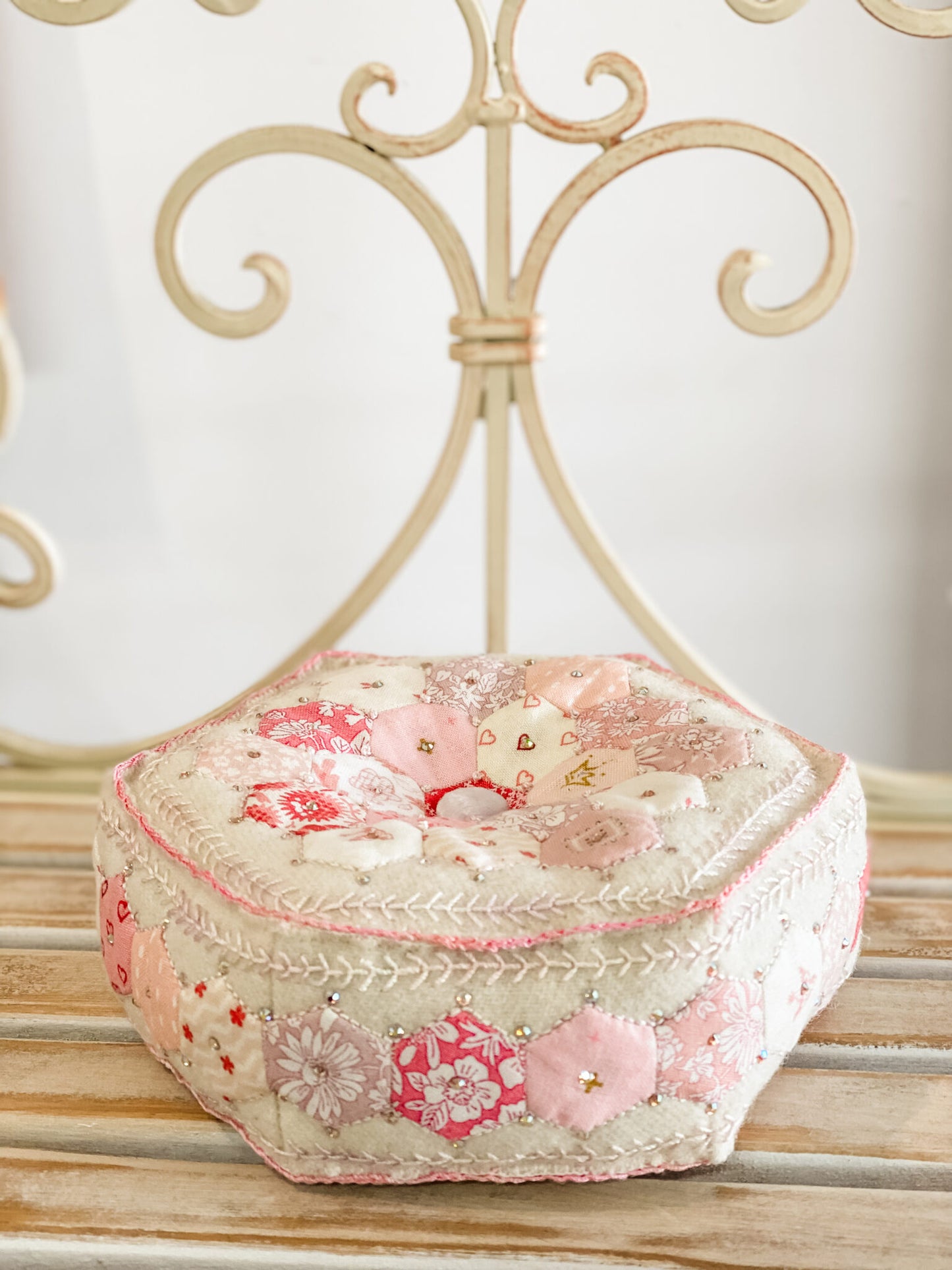 Mia Pin Cushion Kit Designed by Ngaire Montgomery-Williams