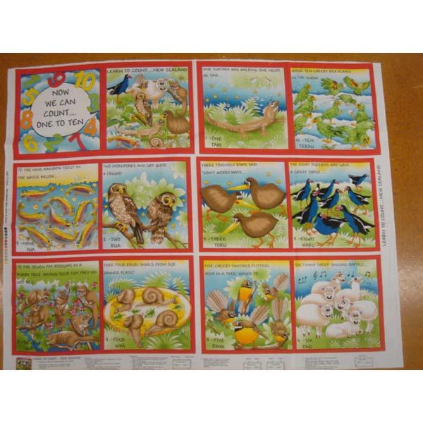 New Zealand 123 Book Panel 87310 Col 1