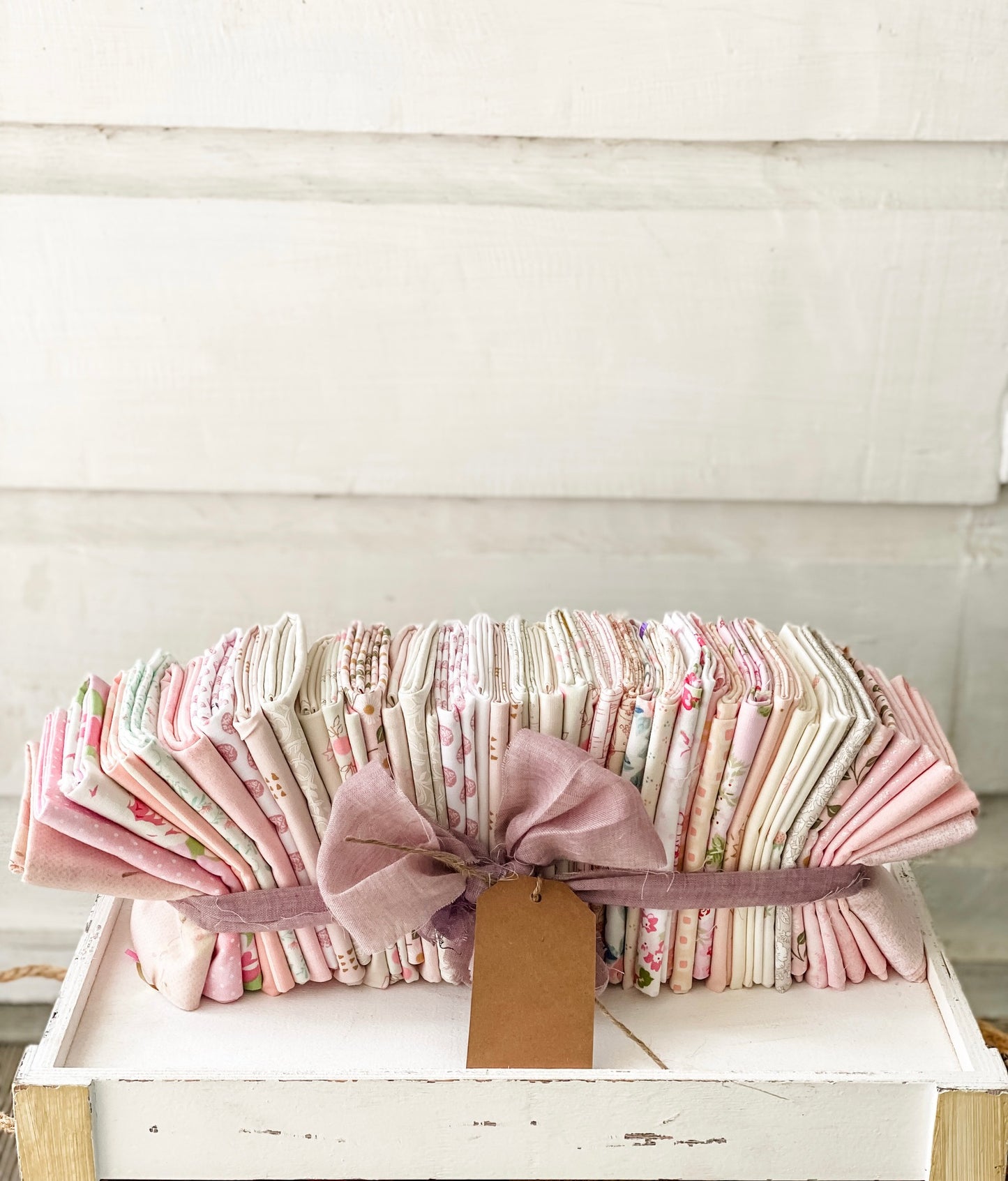 Precious Pinks Fat Quarter Bundle - 36 fat quarters