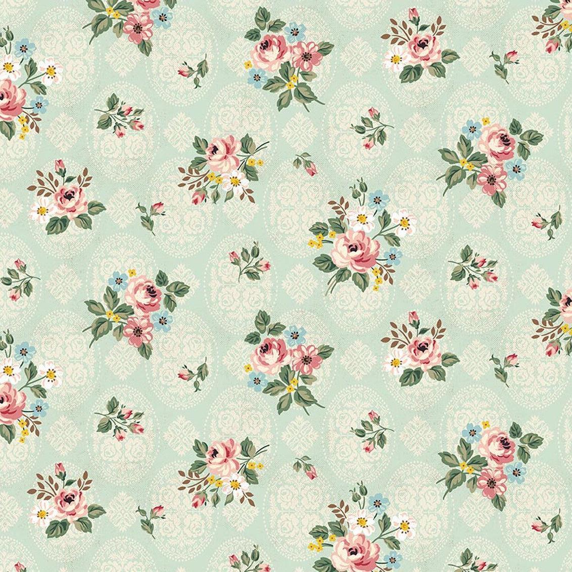 Roses and Violets by Miss Rose Sister Violet - Blue Posy