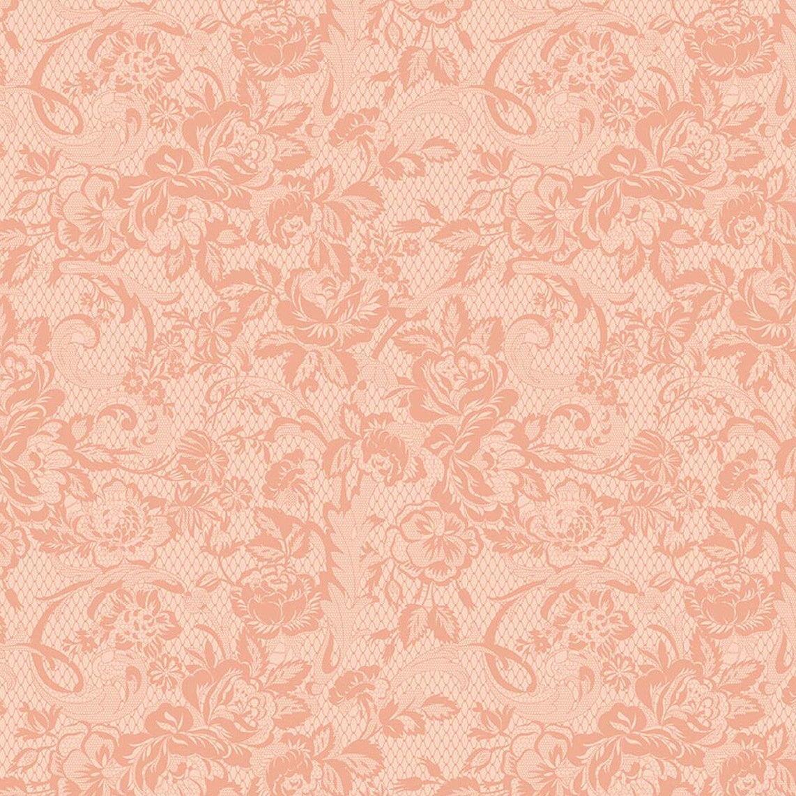 Roses and Violets by Miss Rose Sister Violet - Peach Lace