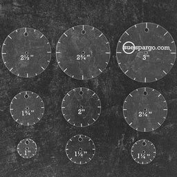 Sue Spargo Circle Easy Template Set
