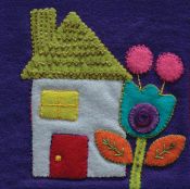 Pre Cut Wool Applique Pack House Colourway 4