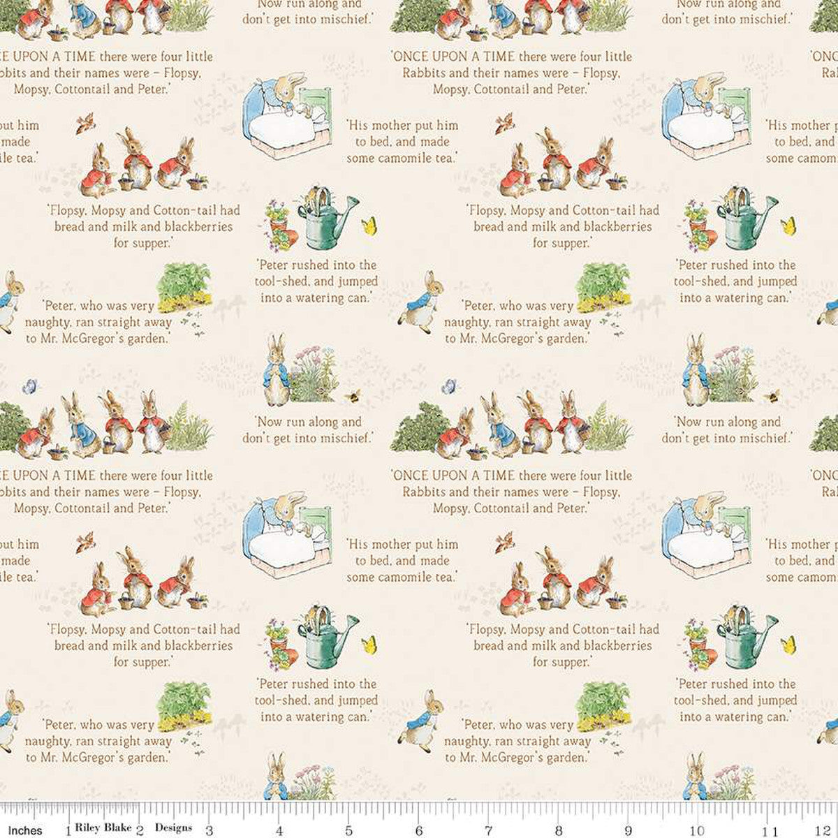 The Tale of Peter Rabbit - Text Cream