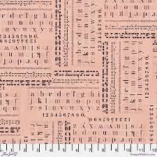 Tim Holtz Palette Collection 214 Pink Letters