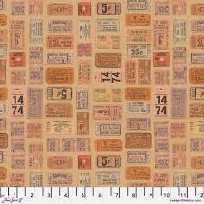 Tim Holtz Palette Collection 232 Orange Tickets