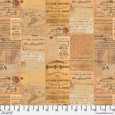 Tim Holtz Palette Collection 235 Orange Ephemera