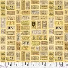 Tim Holtz Palette Collection 242 Yellow Tickets