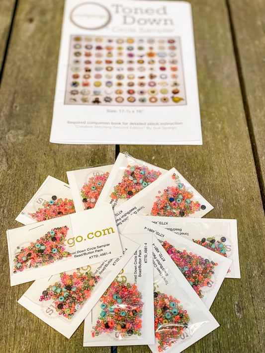 Toned Down Circle Sampler Bead Kit
