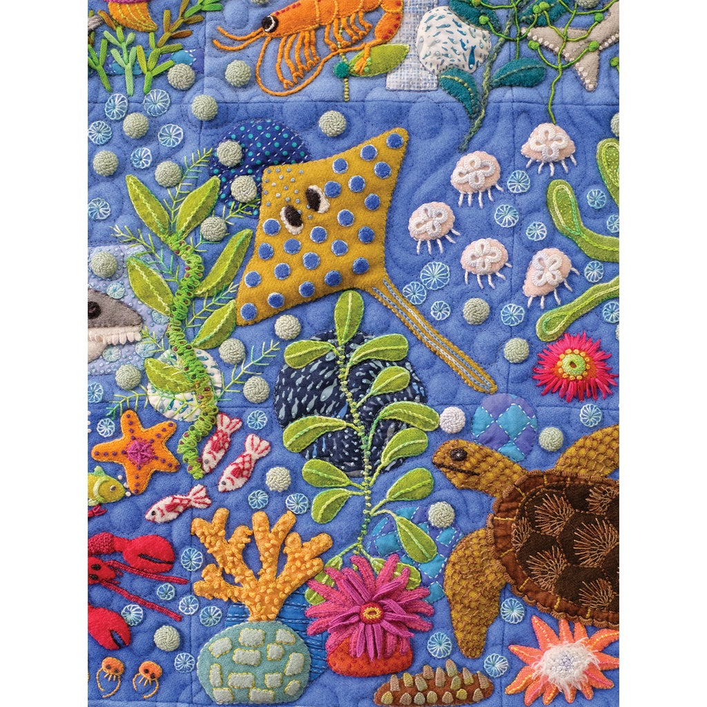 Trade Winds Block of the Month by Sue Spargo
