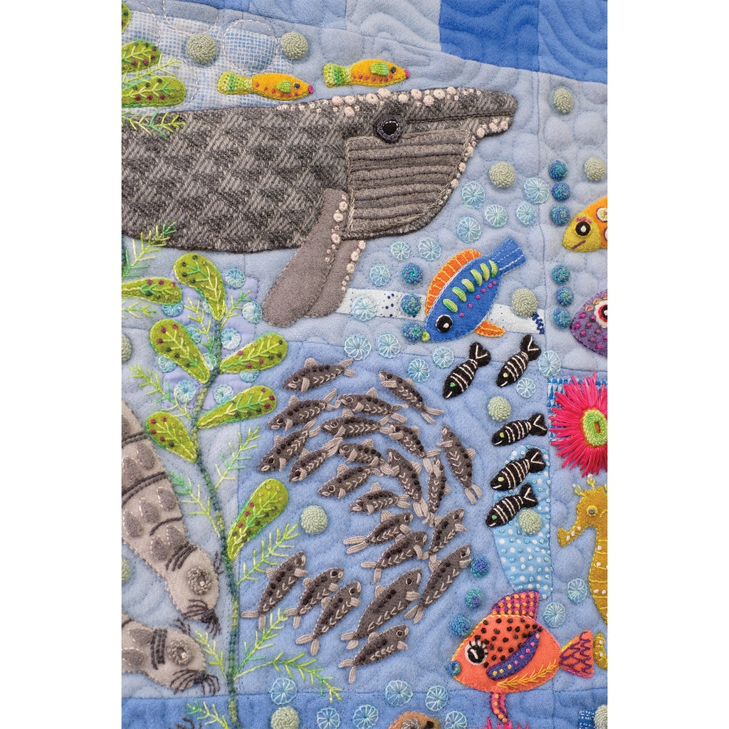 Trade Winds Block of the Month by Sue Spargo