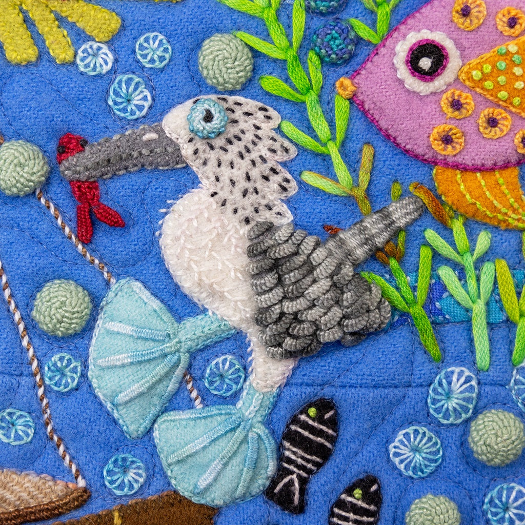 Trade Winds Block of the Month by Sue Spargo