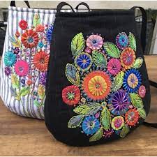 Wildflower Bag Pattern by Wendy Williams