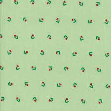 Merry Merry Snowdays - snowflowers spearmint by Bunnyhill Designs 2944-12