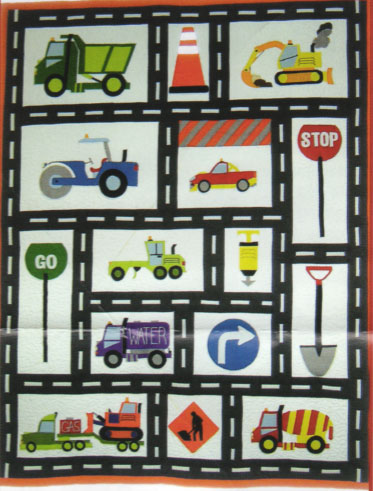 Roadworks Quilt by Ngaire Montgomery-Williams