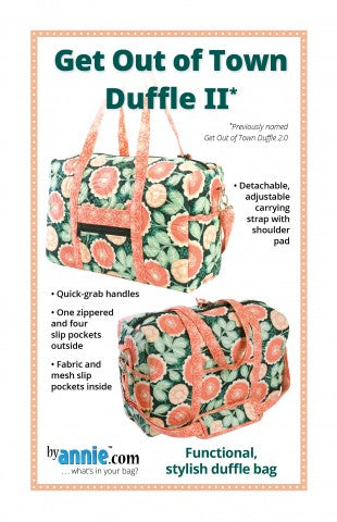 Get Out of Town Duffle by Annie