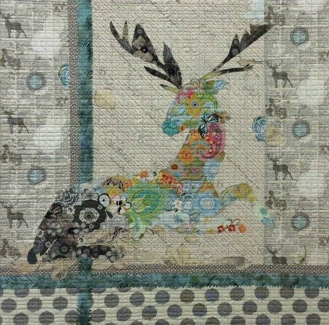 Oh Deer Collage Pattern