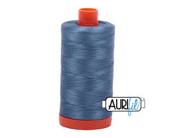 Aurifil 50 WT Cotton Thread Colour: Blue Grey 1126