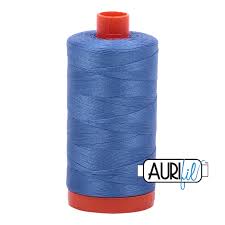 Aurifil 50 WT Cotton Thread Colour: Light Blue Violet 1128