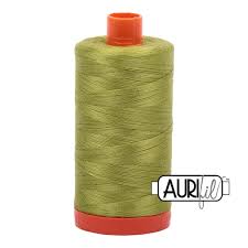 Aurifil 50 WT Cotton Thread Colour: Light Leaf Green 1147